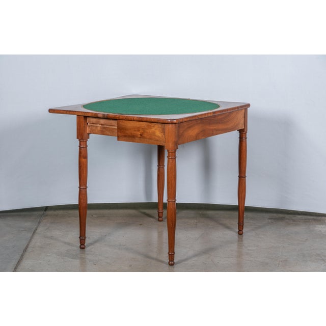 19th Century French Louis Philippe Game & Card Table | Chairish