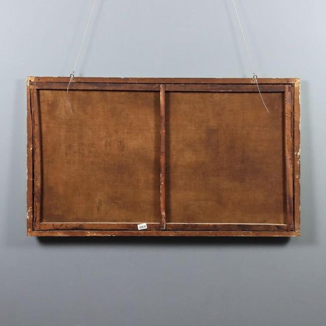 Landscape with Architecture and Figures, Oil on Canvas For Sale - Image 12 of 13