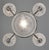 Marius-Ernest Sabino French Art Deco Chandelier by Marius Sabino 1920s France For Sale - Image 4 of 12