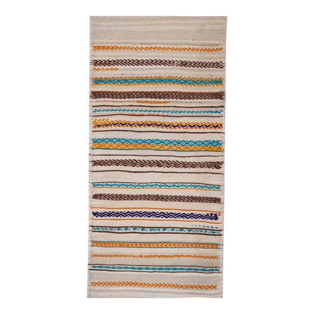 Turkish Kilim Saddlebag 2'6" X 5'1" For Sale