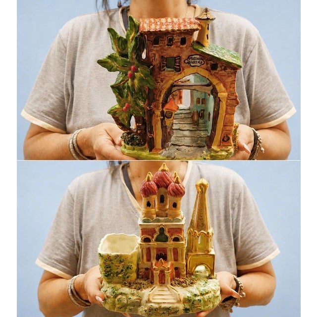 MEASUREMENTS: Old Sanremo: Height: 25.5 cm; Width: 22.5 cm; Depth: 16 cm; Weight: 1.375 kg Russian Orthodox Church of...