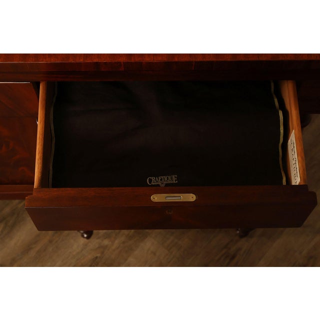Craftique Sheraton Style Mahogany Sideboard For Sale In Philadelphia - Image 6 of 18