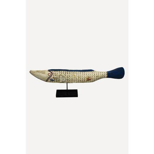Large Bozo Fish Puppet, Mali For Sale - Image 5 of 5
