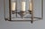 Vintage Hexagonal Lantern in Brass and Glass, 1930s For Sale - Image 3 of 7