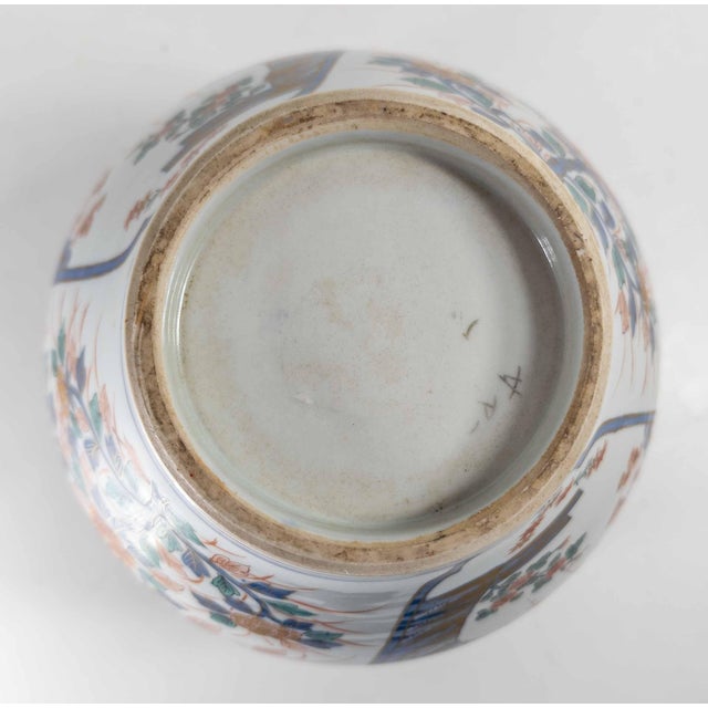19th Century Japanese Imari Polychrome Baluster Form Vase in Chinoiserie Taste For Sale - Image 17 of 18
