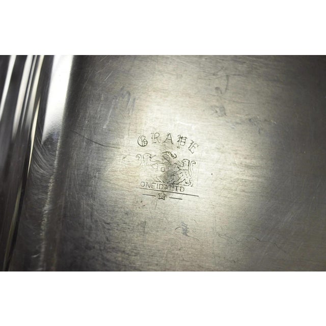 Vintage Oneida Victorian Silver Plated Grapevine Covered Vegetable Serving Dish For Sale - Image 9 of 11