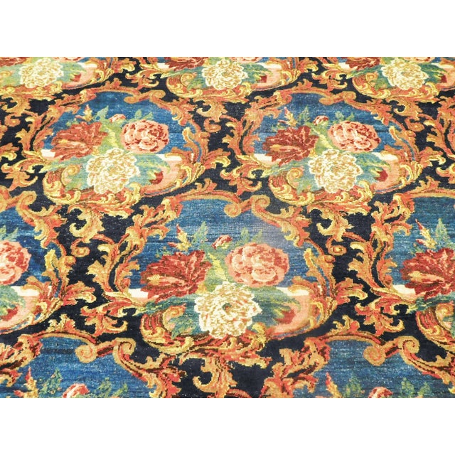 Genuine Hand Knotted Authentic Antique Persian Bijar Rug - 11'7"x 15'5" For Sale - Image 9 of 13