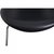 Seven Armchairs in Black Leather by Arne Jacobsen, 1990s, Set of 5 For Sale - Image 10 of 18