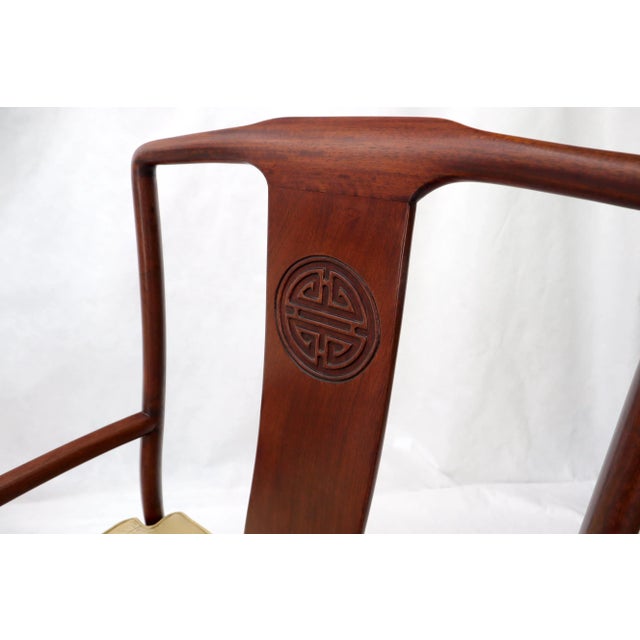Set of 8 Solid Rosewood High Quality Chinese Asian Dining Room