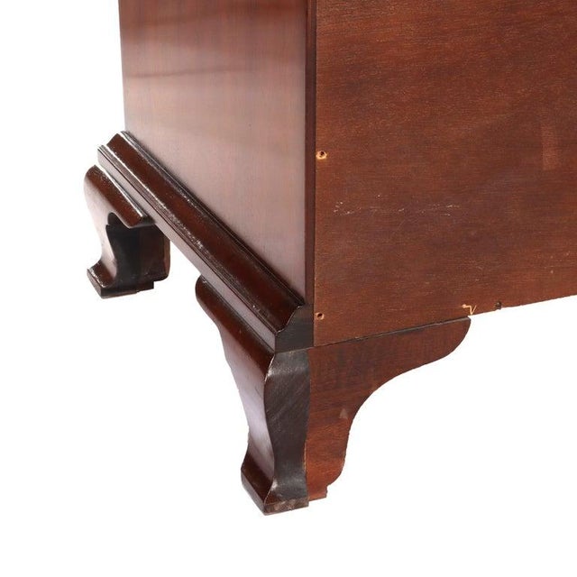 Vintage Kittinger Presidential Collection Mahogany Four Drawer Chest C1950 For Sale - Image 9 of 12