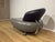 Brand: Leolux Model: Kikko Designer: Hugo de Ruiter Color: Gray/Taupe and Purple This chair/chaise from the Dutch top...
