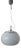 Murano Glass Pendant Lamp attributed to Mazzega, 1970s For Sale