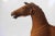 American Horse Figure on Wooden Base Antique For Sale - Image 3 of 6
