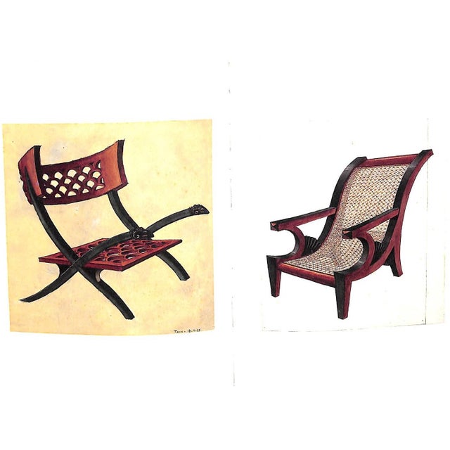 White "Sieges d'Emilio Terry Projets" 1996 For Sale - Image 8 of 13