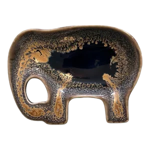 Vintage Ceramic Elephant Ashtray