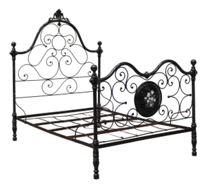 Mid 19th Century Wrought Iron Bed, France