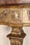 Antique Louis XVI Style Silver Leaf and Painted Marble Top Console Table For Sale - Image 9 of 11