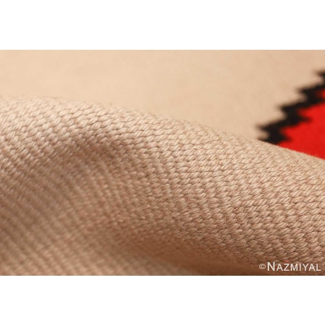 Nazmiyal Collection Gallery Vintage French Kilim Rug by Antonin Kybal For Sale In New York - Image 6 of 6