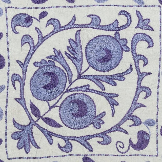 New Hand-Embroidered 100% Cotton Cushion Cover – Authentic Uzbek Textile Art Bring a touch of Central Asian heritage to...
