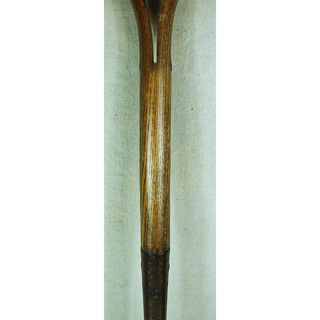Early 20th Century Edwardian Period English Gardening Fork For Sale - Image 5 of 8