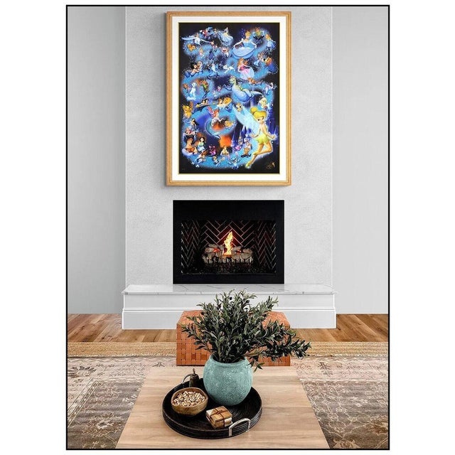 Message us to inquire about custom framing options! (Included for free with every purchase) The artwork here, "Celebration...