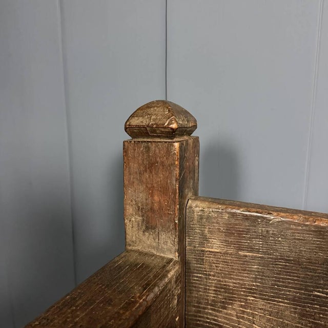 Antique 18th Century Spanish Elm Bench For Sale - Image 15 of 18