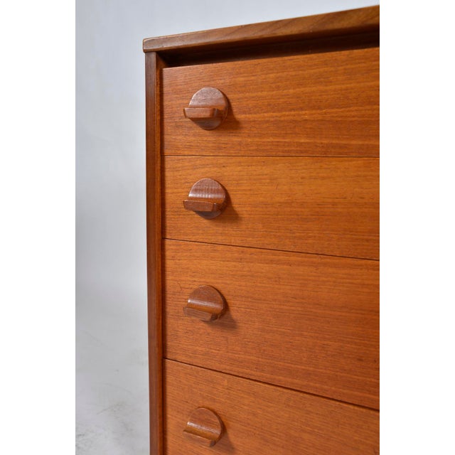 Mid-Century Teak Cantata Chest of 8 Drawers by Ron Carter for Stag, United Kingom, 1960s For Sale - Image 10 of 18