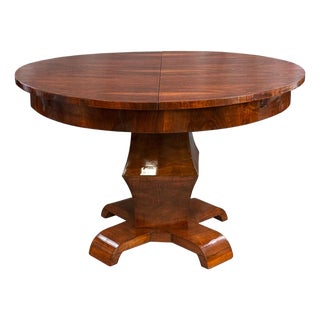 Vintage Art Deco Folding Dining Table, 1930s For Sale