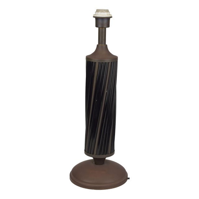 Brass and Bamboo Table Lamp, Italy, 1970 For Sale