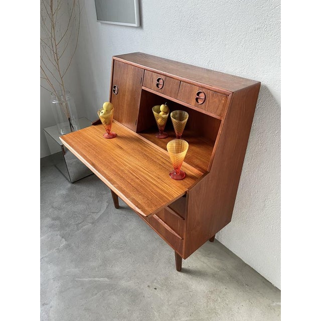 Danish Teak Secretary, 1960s For Sale - Image 18 of 18
