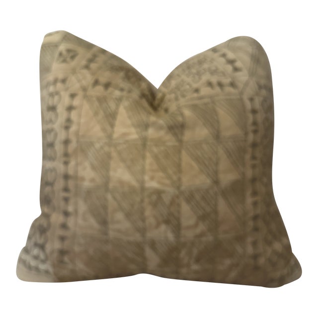 Fortuny Ashanti Pattern Down Cushion For Sale