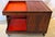 The MCM Swedish Rosewood Rolling Bar Cart Cabinet by Artie circa 1960s is a stylish and functional piece of furniture...