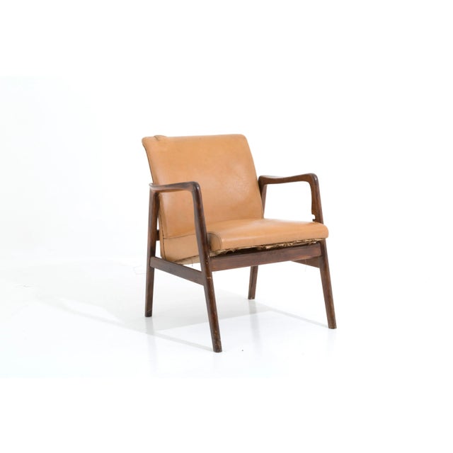 Sky Brown Armchair from Cassina For Sale - Image 6 of 6