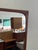 1960s Mid-Century Danish Teak Wall Mirror by Aarhus Glasimport, 1960s – Sculpted Frame, Organic Modern Des For Sale - Image 5 of 10