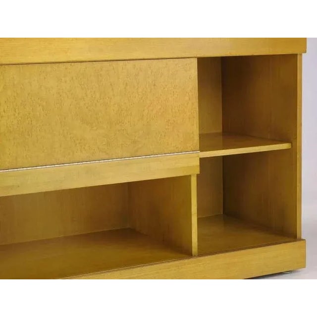 Brian Palmer for Baker Birdseye Maple Modular Cabinet For Sale - Image 9 of 10
