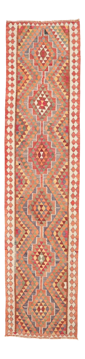 Vintage Colorful Kilim Rug