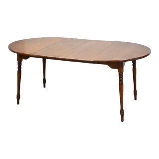 Hitchcock Solid Maple Dining Table For Sale