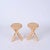1970s Set of Mid-Century French TS Folding Stools by Roger Tallon for Sentou, 1970s For Sale - Image 5 of 13