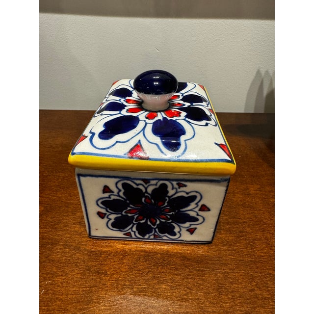 1980s Mediterranean Style Salt Box For Sale - Image 5 of 6