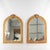 Rattan and Copper Mirrors, 1970s, Set of 2 For Sale - Image 15 of 15