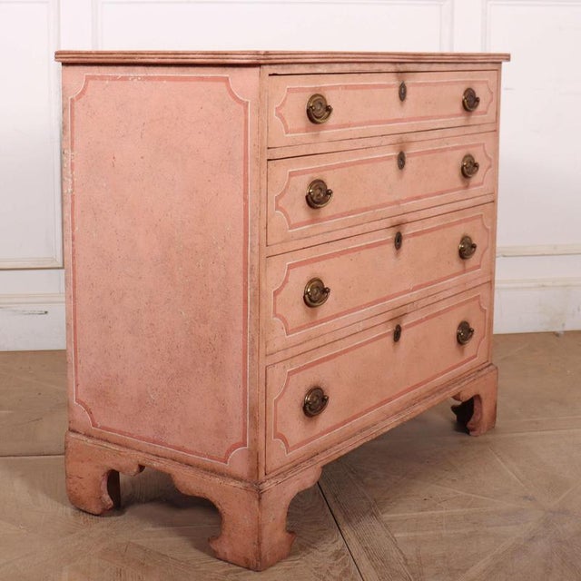English Painted Chest of Drawers For Sale - Image 8 of 13