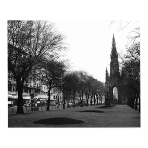 1968 Don Ware Princess Street Edinburgh Scotland Photograph