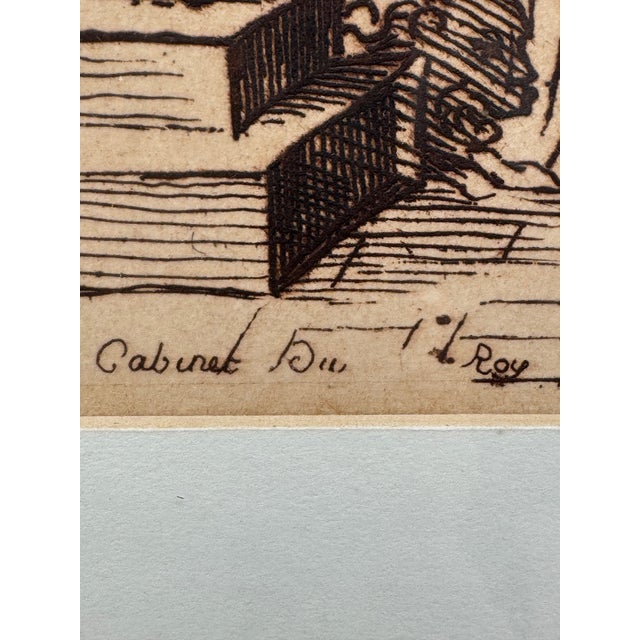 Anne Claude Philippe De Tubières, Comte De Caylus French Etching, Framed For Sale - Image 4 of 10