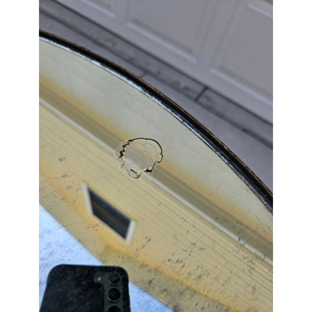 Oly Studio Round Jonathan Antiqued Mirrored Side Tables For Sale - Image 9 of 12