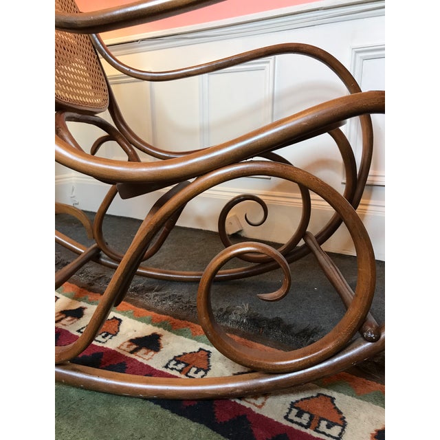 1950s Vintage Bentwood Rocker Chairish