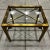 Brass Mastercraft Chinese Chippendale Brass End Table With Fretwork For Sale - Image 8 of 12