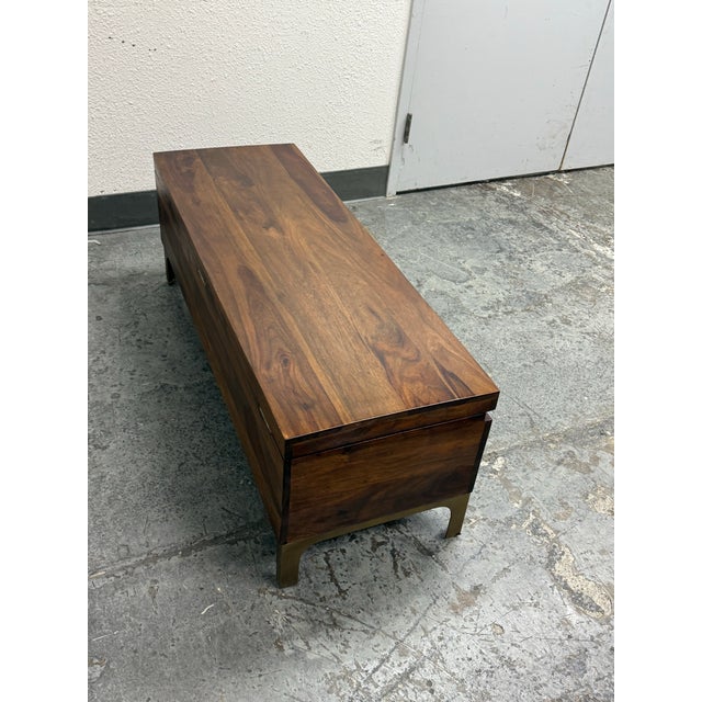 Crate & Barrel Jada Trunk For Sale In San Francisco - Image 6 of 12