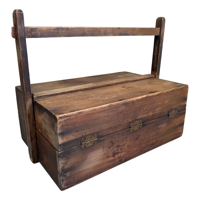 Japanese Kōgu-Bako Mingei Tool Box, 1930s For Sale