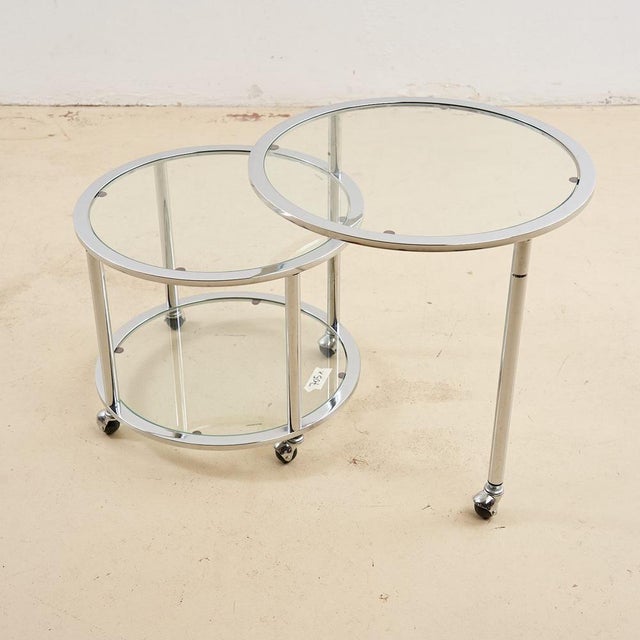 Design Chrome Coffee Table, 1970s For Sale - Image 4 of 5