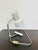 White Table Lamp by Josef Hůrka for Napako, Czechoslovakia, 1960s For Sale - Image 8 of 12
